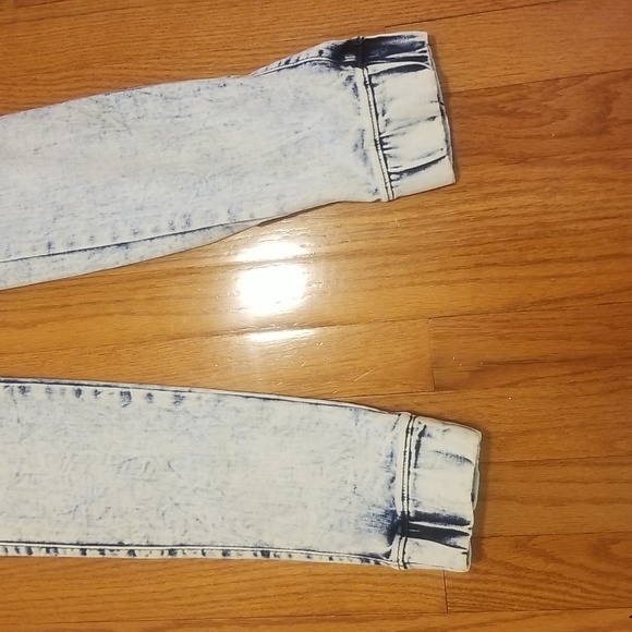 Brand New Acid Wash Destroyed Joggers - Picture 4 of 7